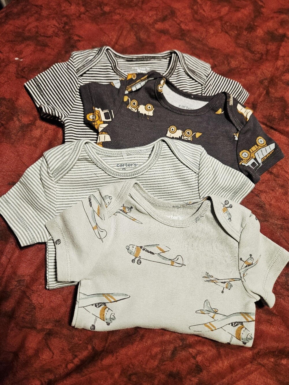 Carters Infant Boys Onesie Bundle NWOT